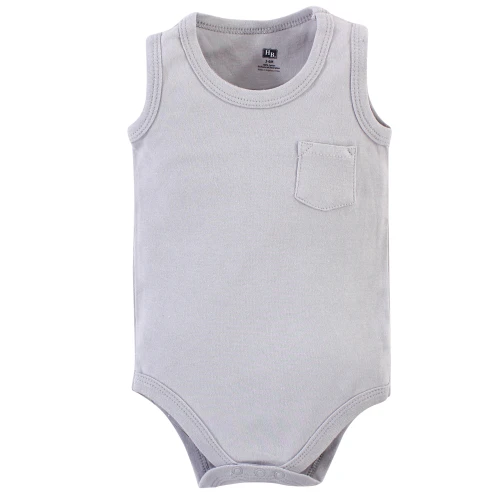 Hudson Baby Cotton Sleeveless Bodysuits, Sailor Dog