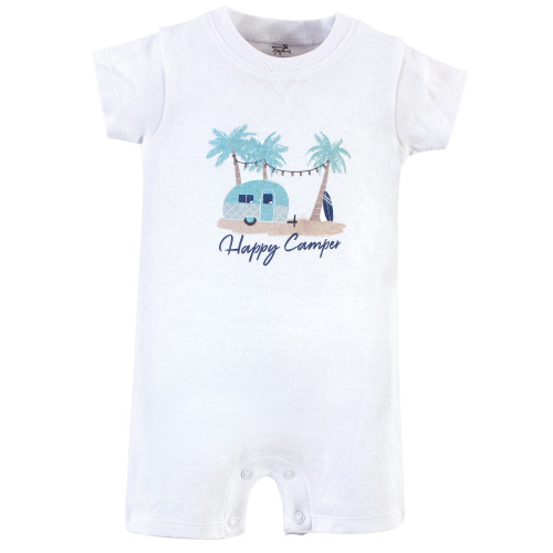 Touched by Nature Organic Cotton Rompers, Camper