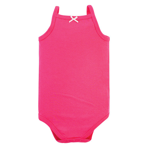 Hudson Baby Cotton Sleeveless Bodysuits, Banana Split