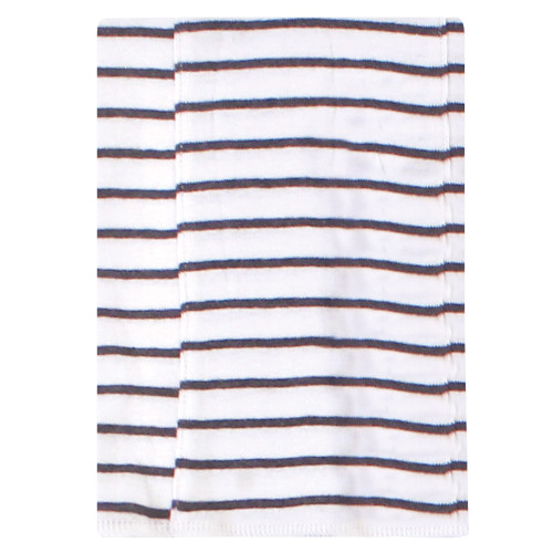 Touched by Nature Organic Cotton Burp Cloths, Gray Plaid