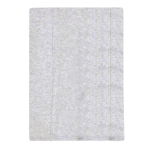 Touched by Nature Organic Cotton Burp Cloths, Gray Plaid
