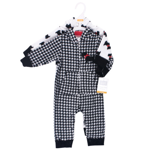 Hudson Baby Fleece Jumpsuits, Coveralls, and Playsuits, Scottie Dog