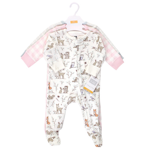 Hudson Baby Cotton Sleep and Play, Enchanted Forest