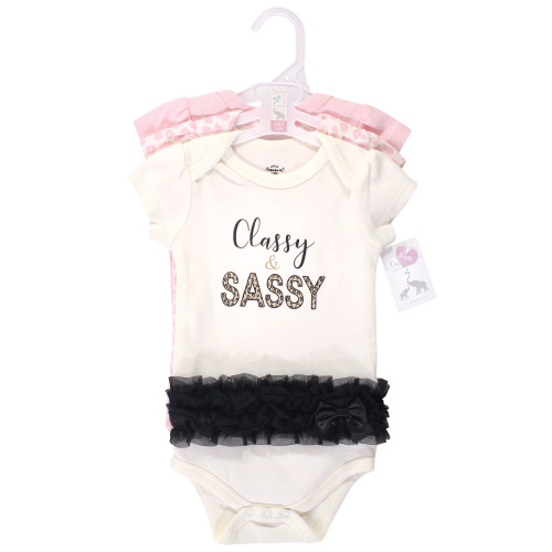 Little Treasure Cotton Bodysuits, Classy and Sassy