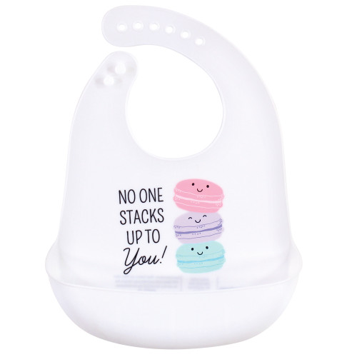 Hudson Baby Silicone Bibs, Sweetest Cupcake