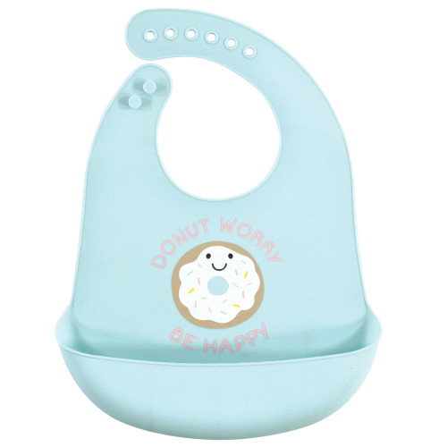 Hudson Baby Silicone Bibs, Sweetest Cupcake