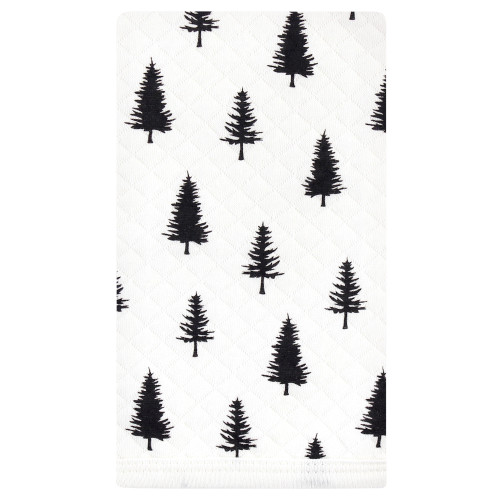 Hudson Baby Quilted Burp Cloths, Moose