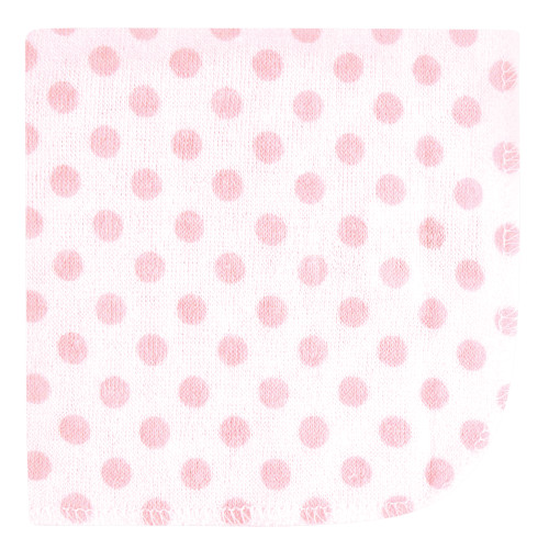 Hudson Baby Rayon from Bamboo Washcloth Bundle, Soft Pink Roses