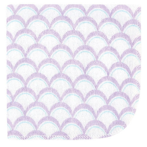 Hudson Baby Rayon from Bamboo Washcloth Bundle, Sea Shells