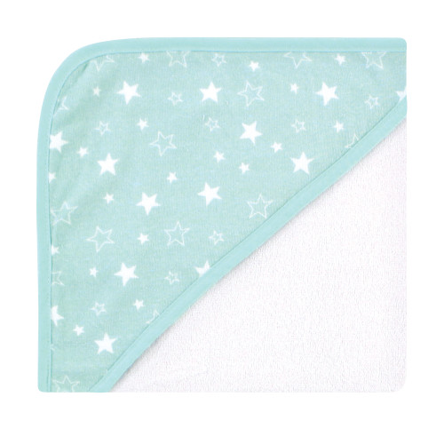 Luvable Friends Cotton Terry Hooded Towels, Basic Elephant