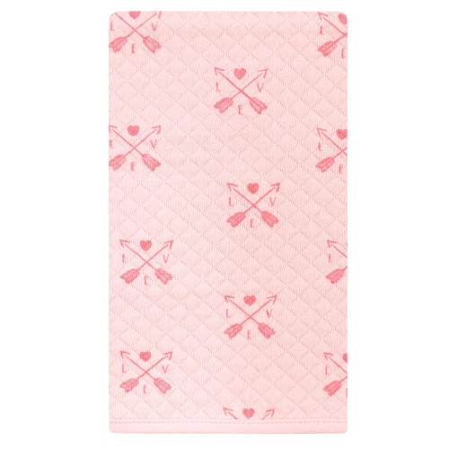 Hudson Baby Quilted Burp Cloths, Girl Forest