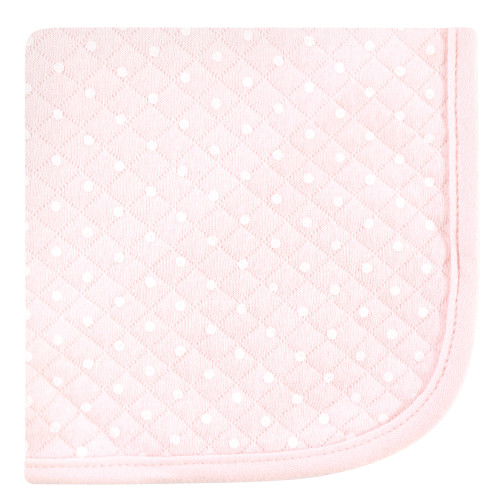 Hudson Baby Quilted Cotton Washcloths, Winter Forest