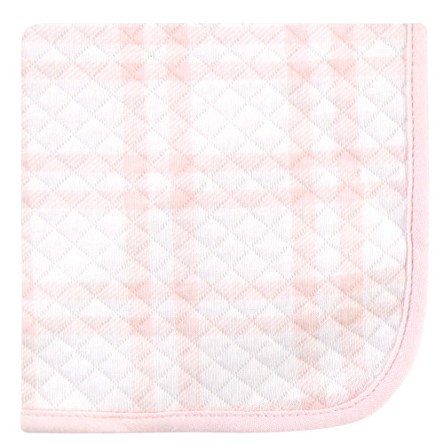 Hudson Baby Quilted Cotton Washcloths, Winter Forest