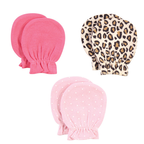 Hudson Baby Layette Baby Starter Set 25pc, Prints Leopard