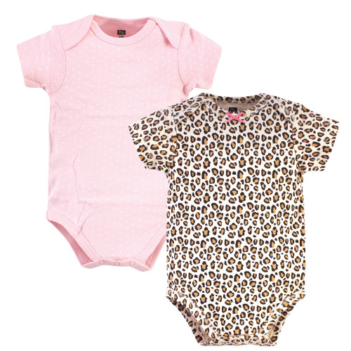 Hudson Baby Layette Baby Starter Set 25pc, Prints Leopard