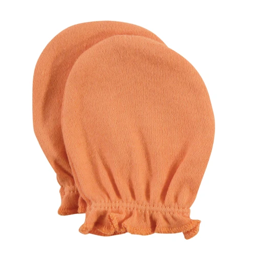 Hudson Baby Cotton Scratch Mittens, Forest