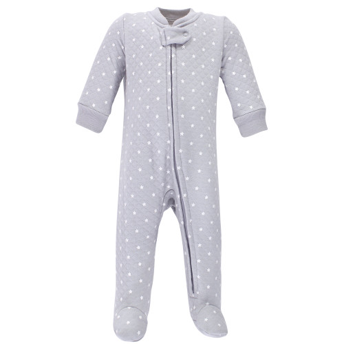 Hudson Baby Premium Quilted Zipper Sleep and Play, Royal Safari