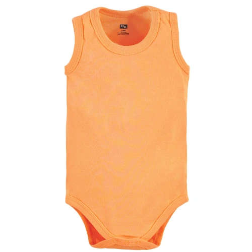 Hudson Baby Cotton Sleeveless Bodysuits, Cool Dinosaurs