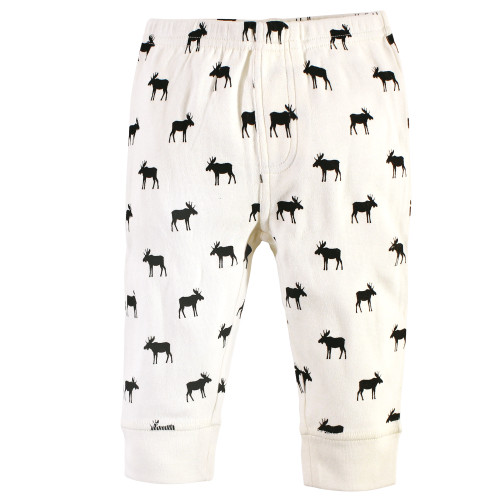 Touched by Nature Organic Cotton Pants, Buffalo Plaid Moose