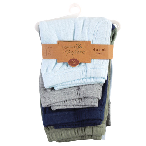 Touched by Nature Organic Cotton Pants, Blue Green