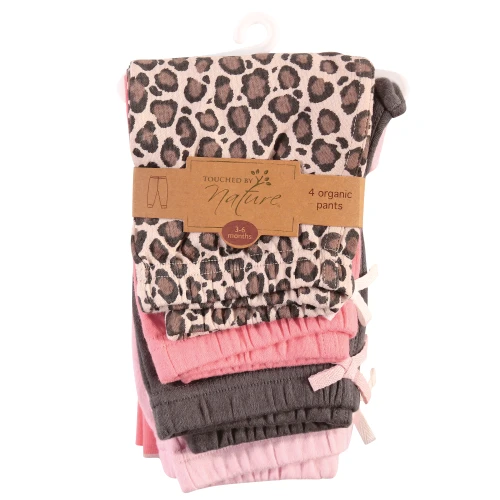 Touched by Nature Organic Cotton Pants, Leopard