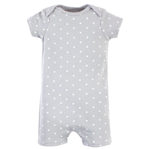 Hudson Baby Cotton Rompers, Royal Safari 2-Pack