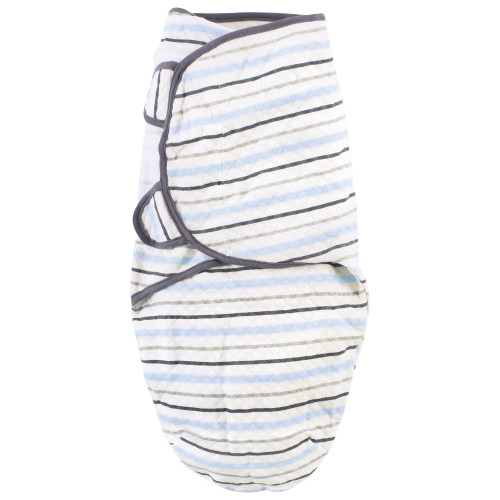 Hudson Baby Quilted Cotton Swaddle Wrap 3pk, Space Hudson Childrenswear
