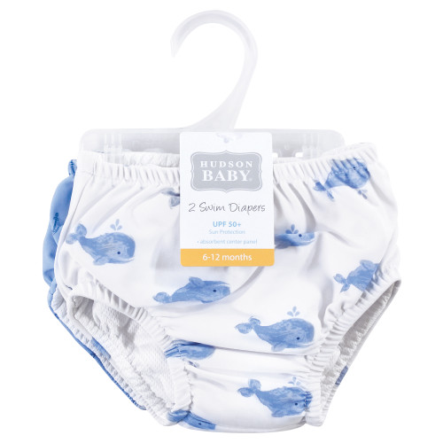 Hudson Baby Infant And Toddler Girl Swim Diapers, Daisy, 6-12 Months :  Target