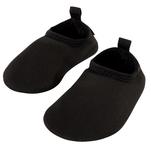 Hudson Baby Water Shoes for Sports, Yoga, Beach and Outdoors, Baby and Toddler Solid Black