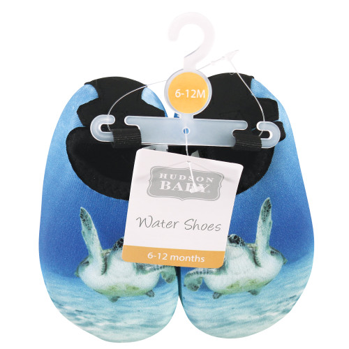 Hudson Baby Water Shoes for Sports, Yoga, Beach and Outdoors, Baby and Toddler Sea Turtle