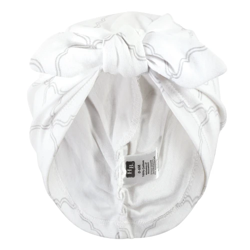 Hudson Baby Turban Cotton Headwraps, Rose