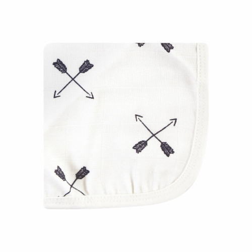 Hudson Baby Cotton Muslin Washcloths, Forest