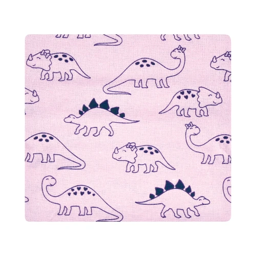 Hudson Baby Cotton Flannel Receiving Blankets, CuteASaurus