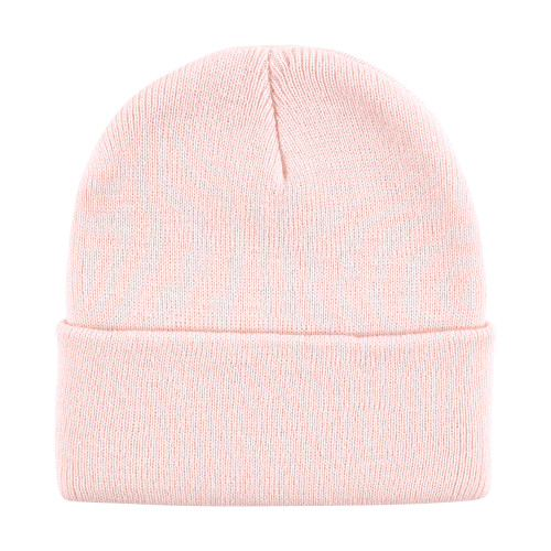 Hudson Baby Knit Caps and Cuffed Beanies, Pink White