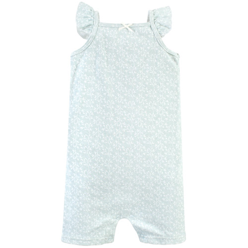 Hudson Baby Cotton Rompers, Enchanted Forest
