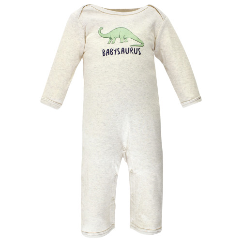 Hudson Baby Cotton Coveralls, Dinosaur Explorer