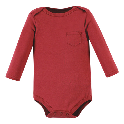 Hudson Baby Cotton Long-Sleeve Bodysuits Set di Magliette per Bambino e Neonato, Confezione da 3 Unicorni Luccicanti, 9 Mesi Unisex-Bimbi