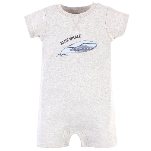 Touched by Nature Organic Cotton Rompers, Endangered Seal