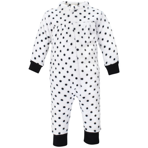 Hudson Baby Plush Jumpsuits, Pink Penguin