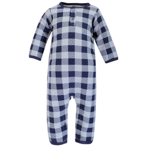 Hudson Baby Premium Quilted Coveralls, Construction
