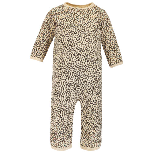 Hudson Baby Premium Quilted Coveralls, Autumn Rose