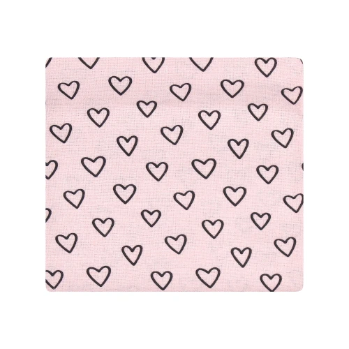 Hudson Baby Cotton Flannel Receiving Blankets Bundle, Modern Rainbow