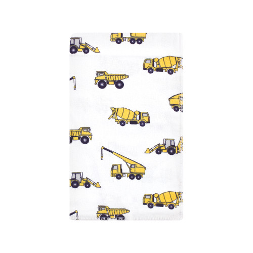 Hudson Baby Cotton Flannel Burp Cloths, Construction