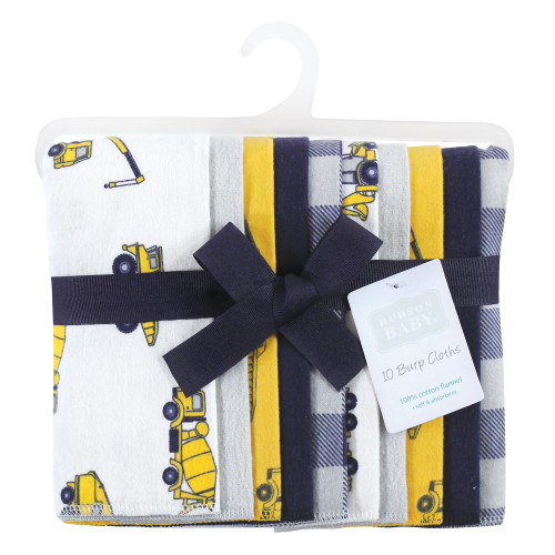 Hudson Baby Cotton Flannel Burp Cloths, Daisy Hudson Childrenswear