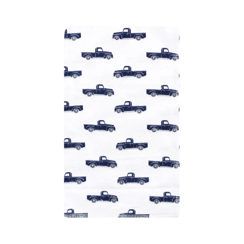 Hudson Baby Cotton Flannel Burp Cloths, Apple Orchard