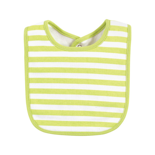 Hudson Baby Cotton Bibs, Boy Pineapple