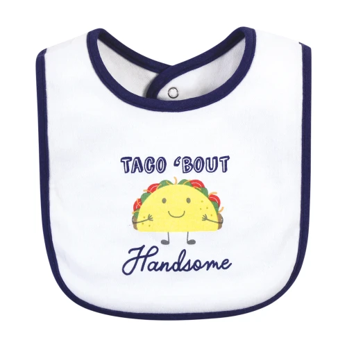 Hudson Baby Cotton Bibs, Taco Truck