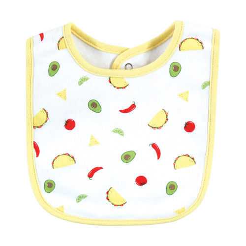 Hudson Baby Cotton Bibs, Taco Truck