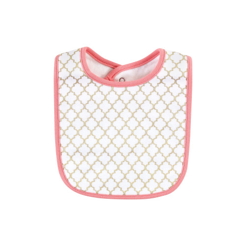 Hudson Baby Cotton Bib and Headband or Caps Set, Llama