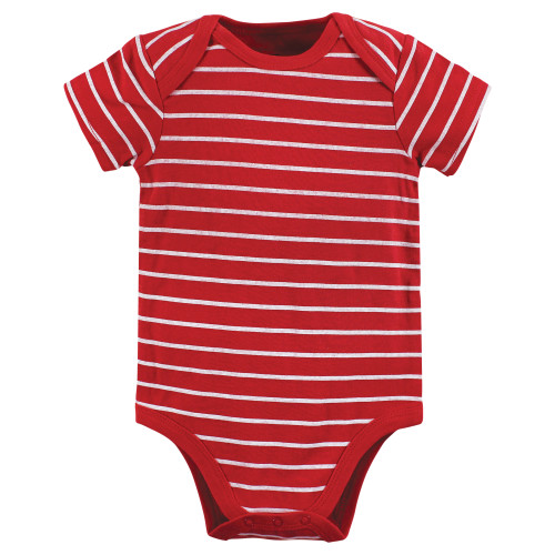 Hudson Baby Cotton Bodysuits, Valentine Heartbreaker